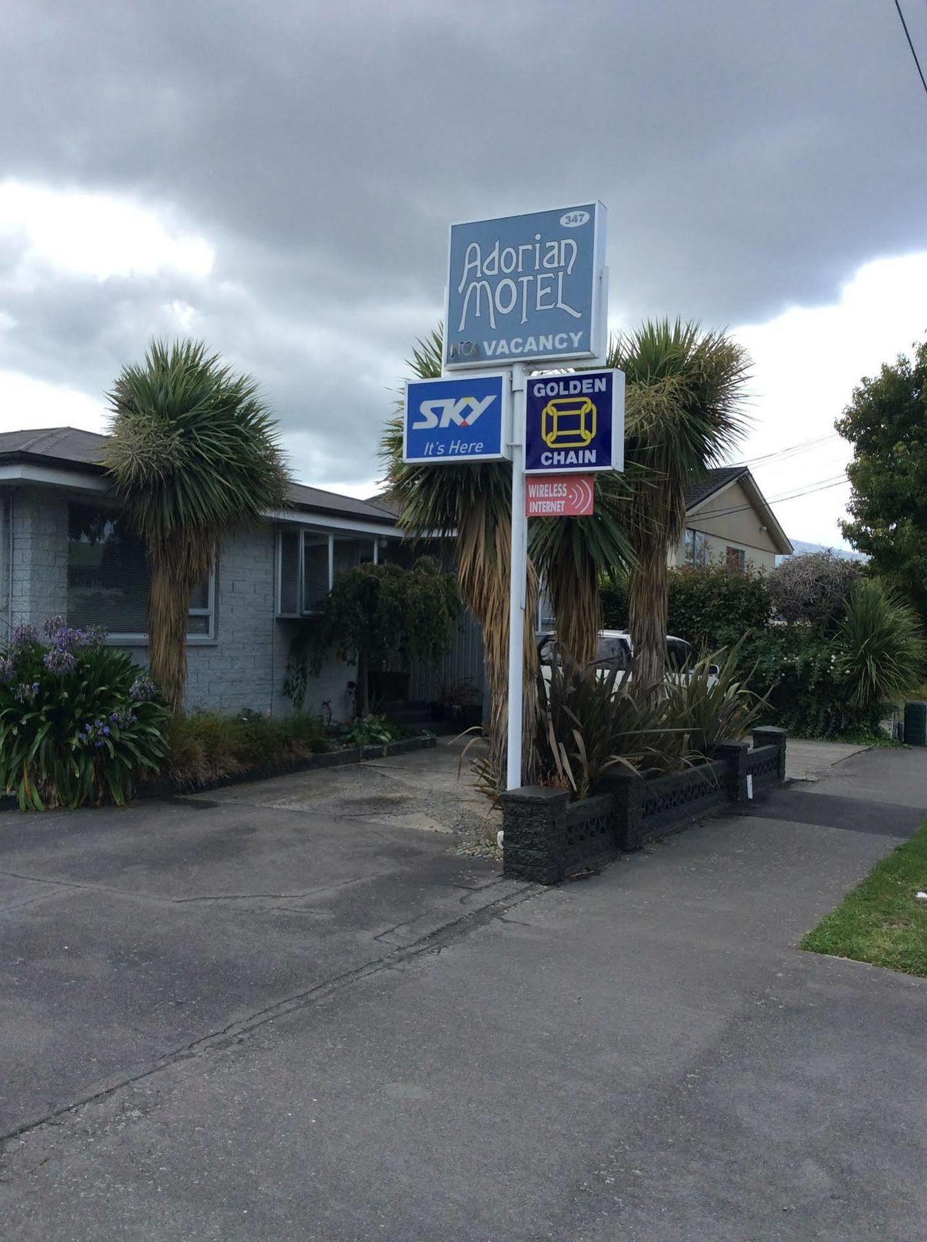 Adorian Motel Christchurch Exterior foto